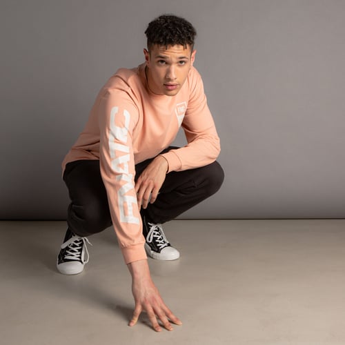 IP Collection V3 Long Sleeve T-Shirt - Dusky Pink
