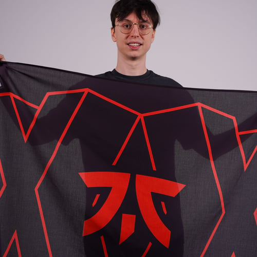 Fnatic Fan Flag 2024, Black Thumbnail