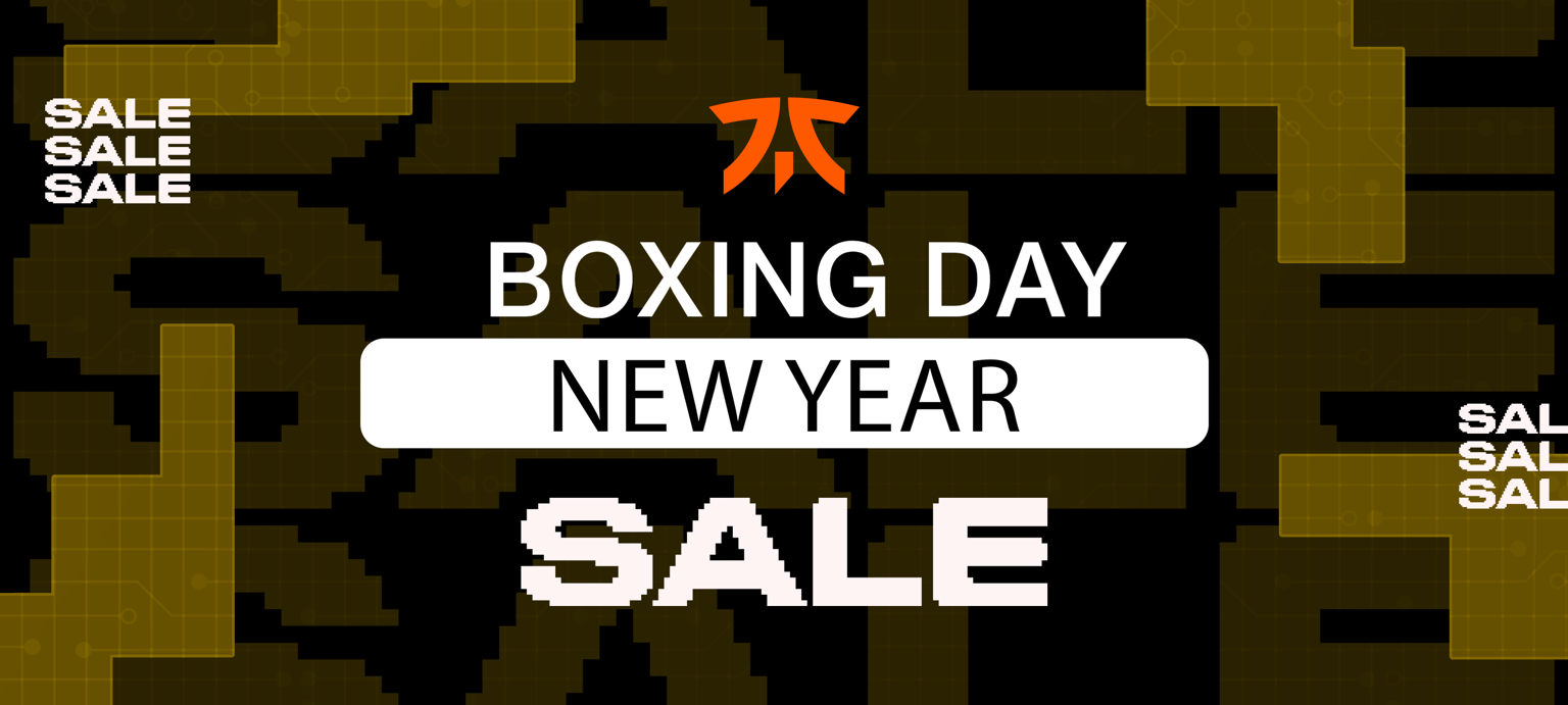 new year sale boxing day sale fnatic shop