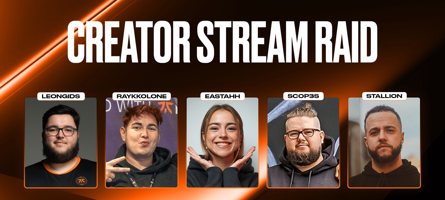 creator stream raid